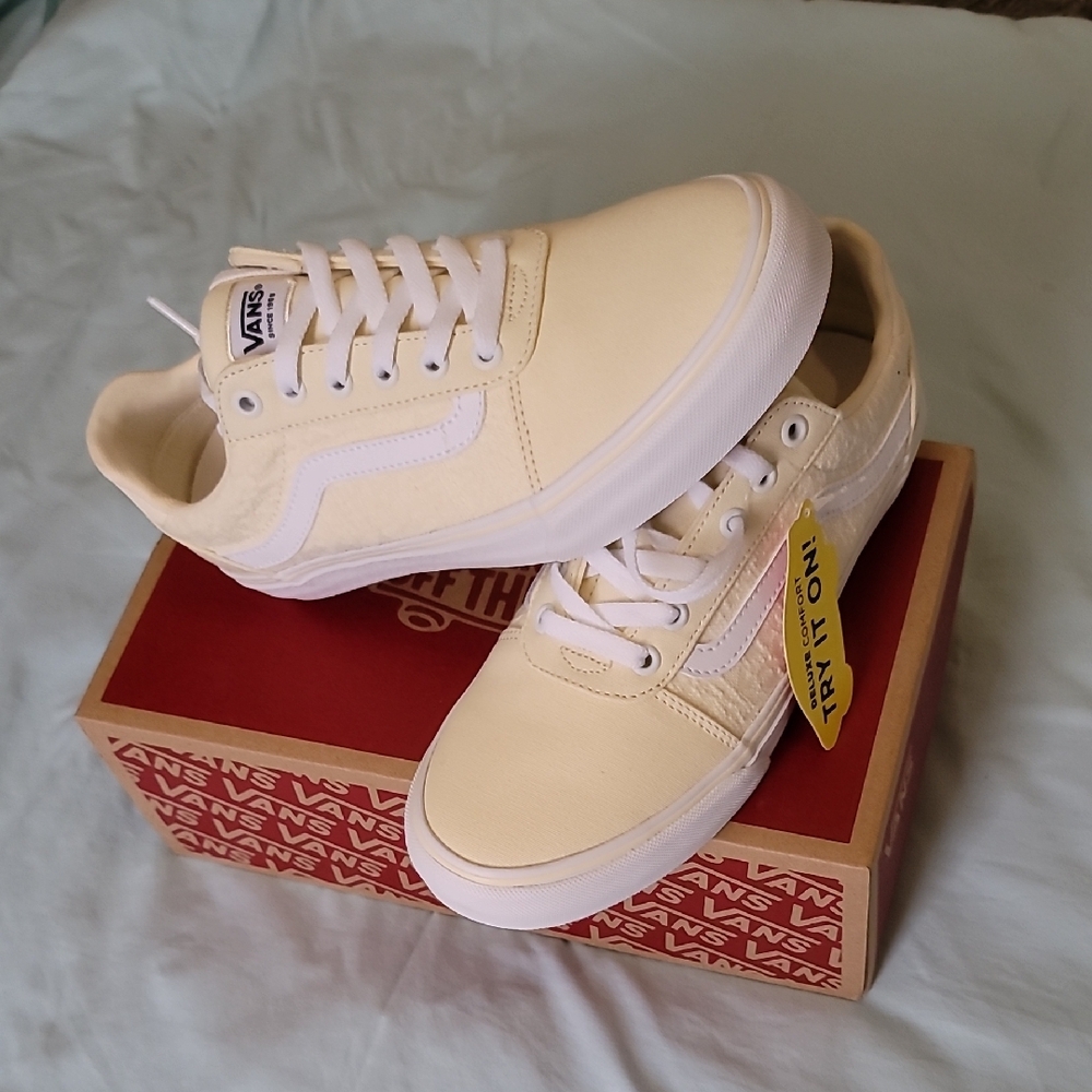 Vans Cream Sneakers
